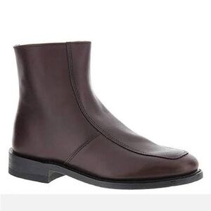 Executive Imperials 7.5 D Leather Men's Ankle Dress Boots Shoe 7 1/2